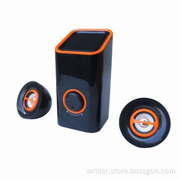 2.1-ch Computer Speakers, Response Frequency of 40Hz to 18KHz